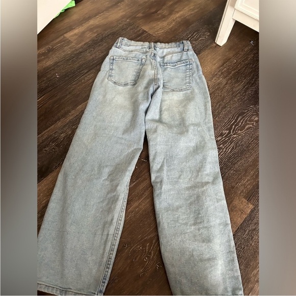 Wild Fable Size 00 Distressed Light Blue Women's Jeans - Picture 3 of 5